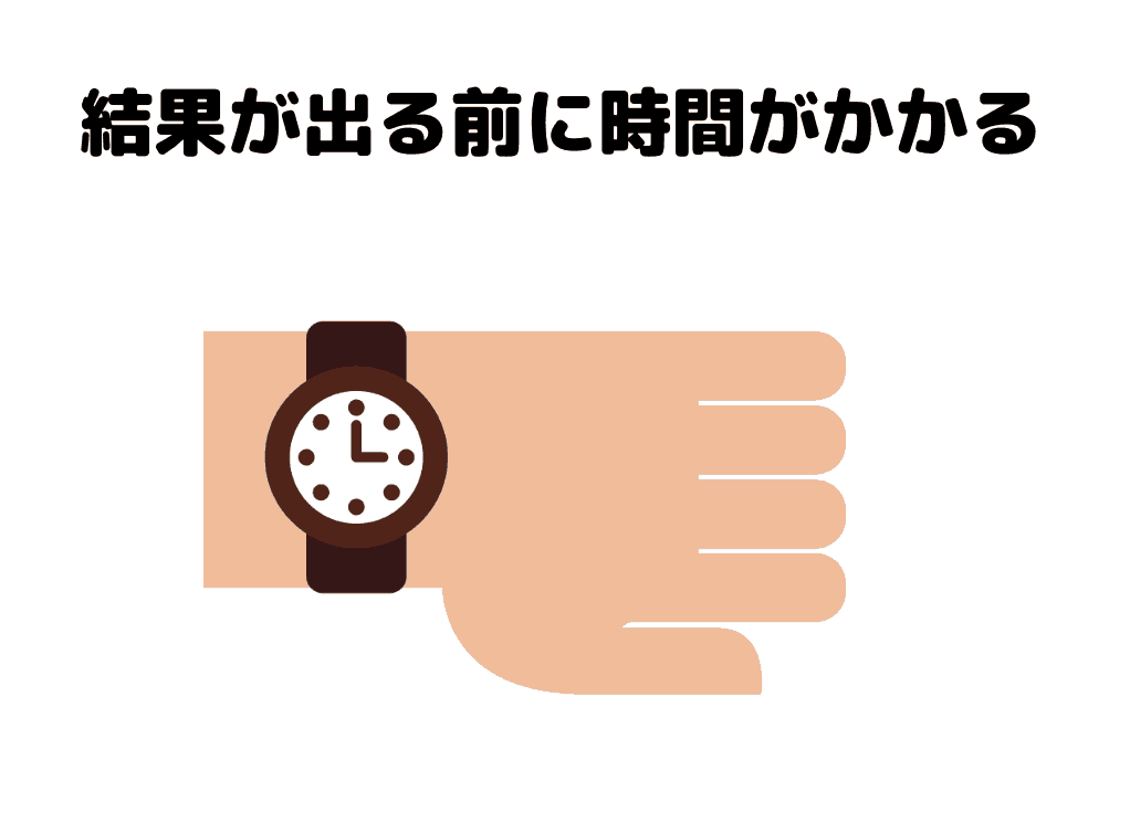 基本的に時間がかる